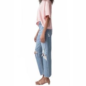 AGOLDE  90'S MID RISE LOOSE FIT IN FALL OUT